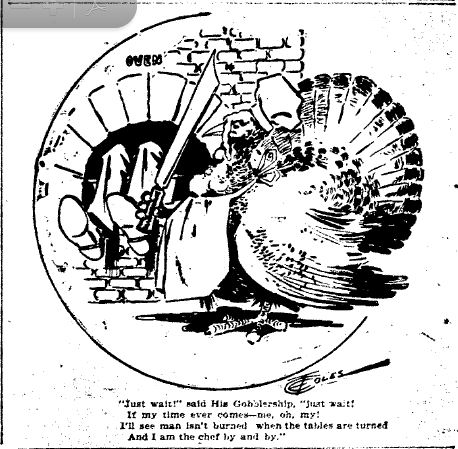 Tales of Terrible Turkeys: A Thanksgiving Post sinister thanksgiving turkey Cinci Enquirer