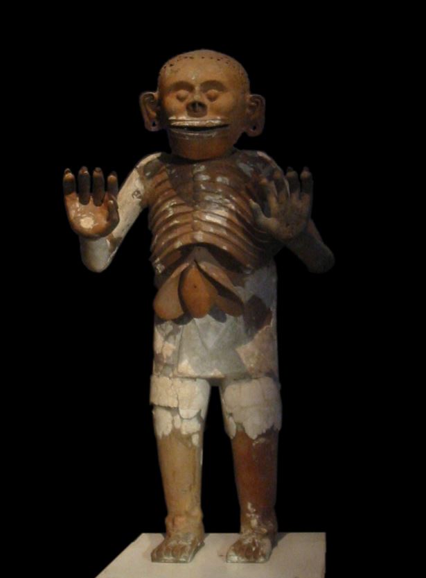 His Evil Idol. Was this the "evil idol?" Aztec "God of Slaughter"
